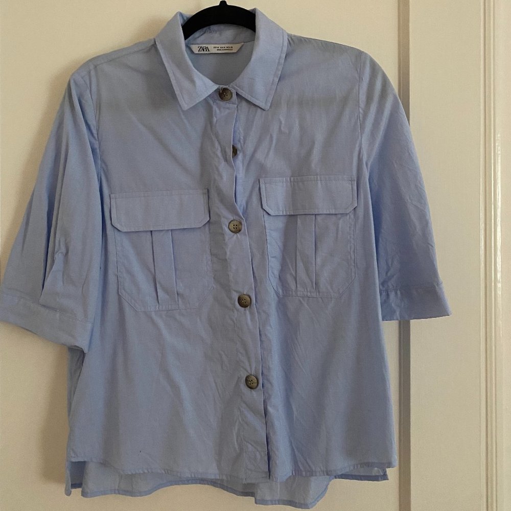 ZARA | SS COLLARED SHIRT